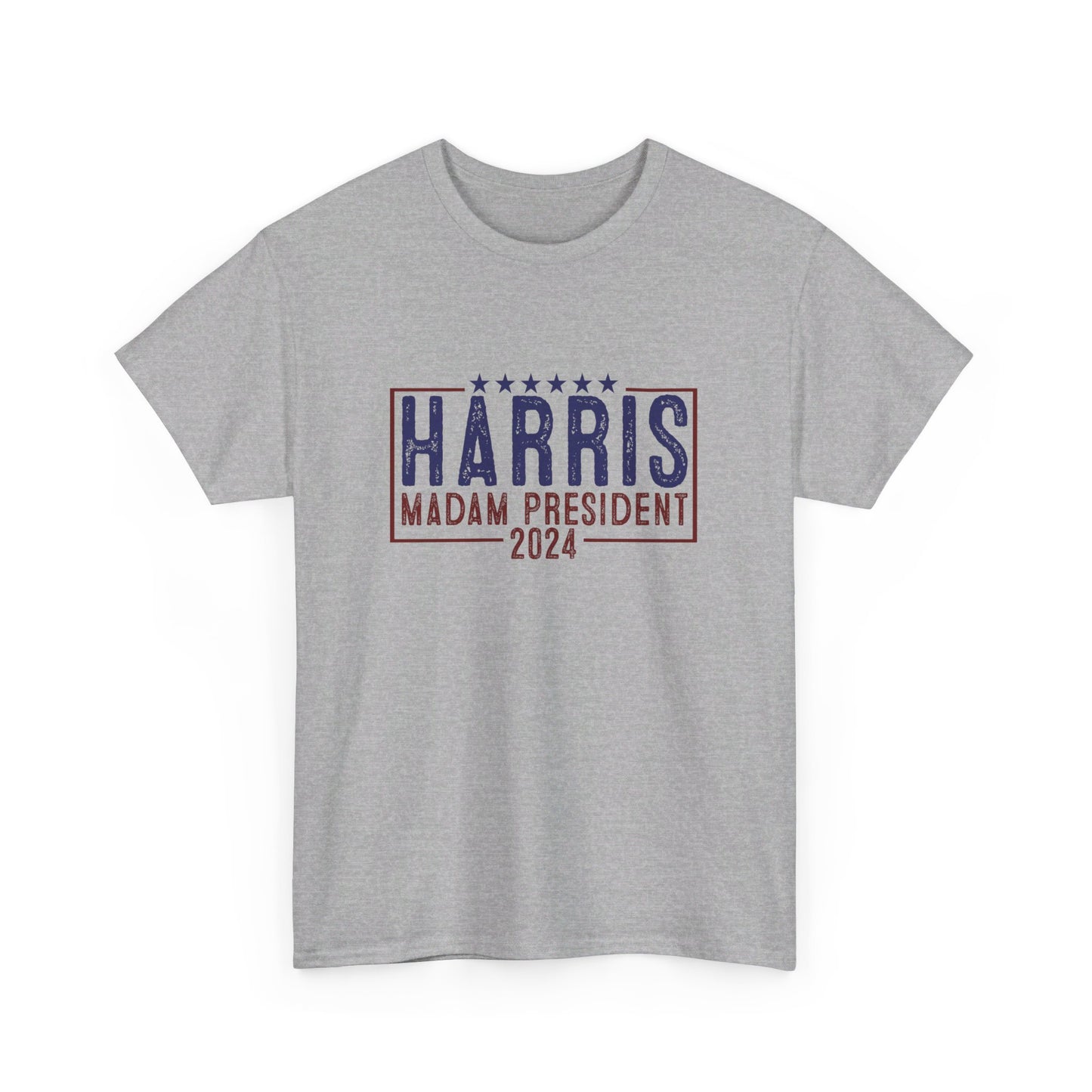 HW24 - Kamala Harris Madam President 2024 | Unisex Heavy Cotton Tee