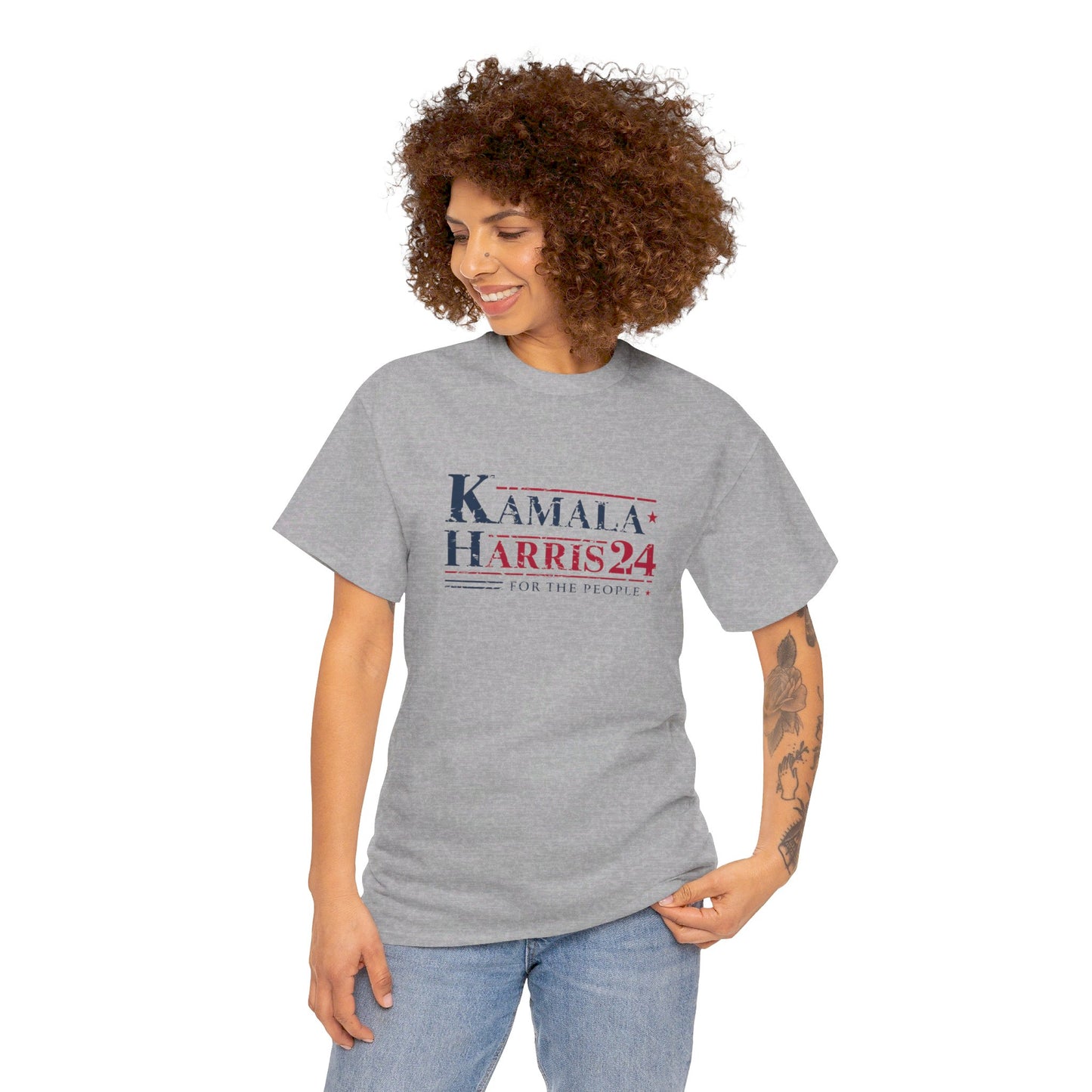 HW24 - Kamala Harris For The People 2024 | Unisex Heavy Cotton Tee