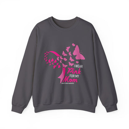 BCA - I Wear Pink For My Mom  | Unisex Heavy Blend™ Crewneck Sweatshirt