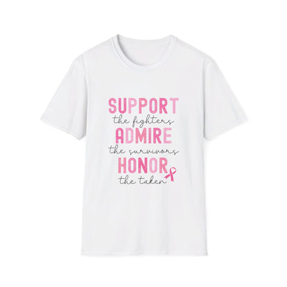 BCA Support-Admire-Honor | Softstyle T-Shirt