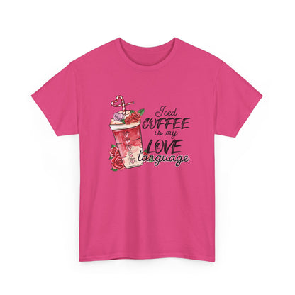 AVL - Iced Coffee Is My Love Language | Unisex Heavy Cotton Tee