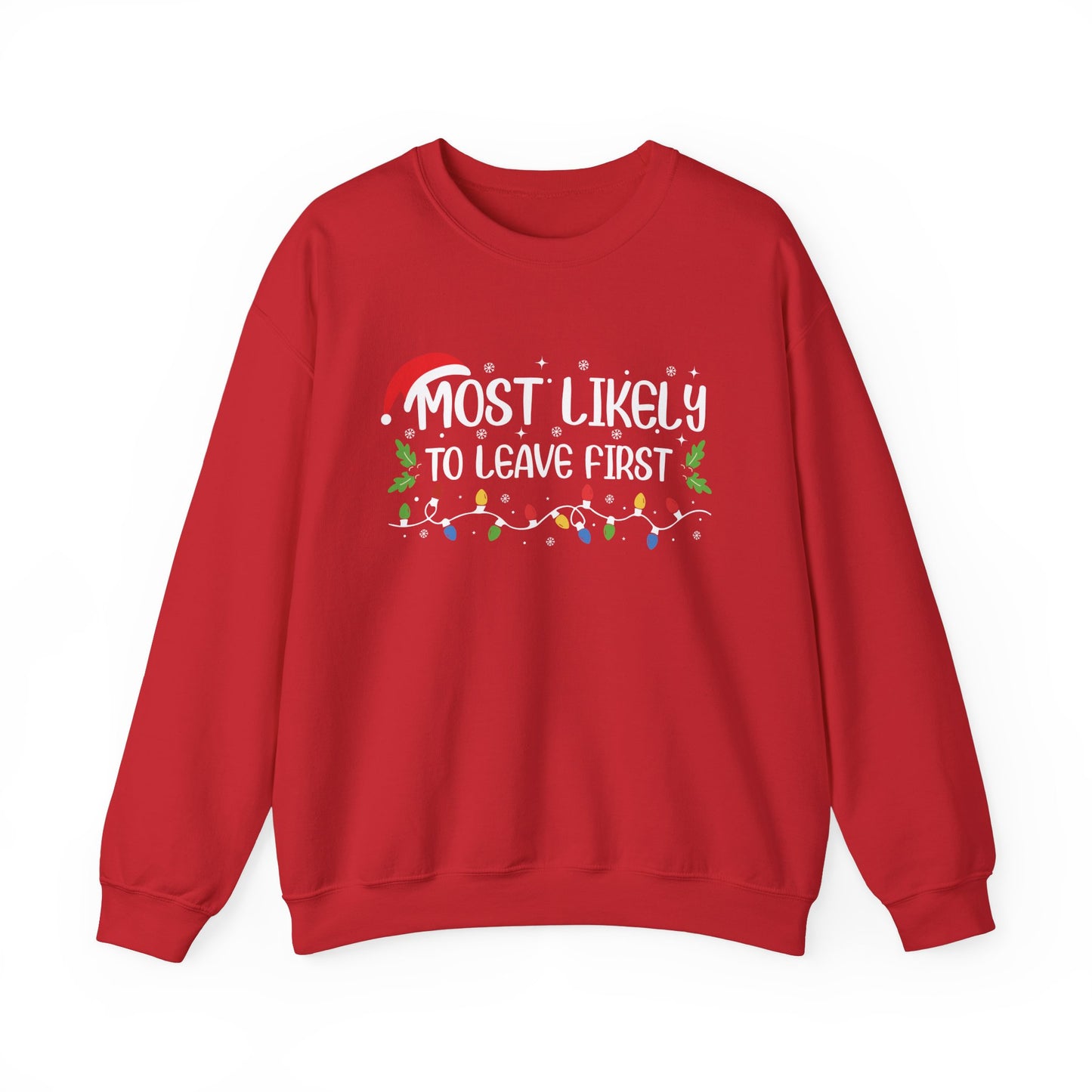 CMS - Most Likely To...Leave First | Heavy Blend™ Crewneck Sweatshirt