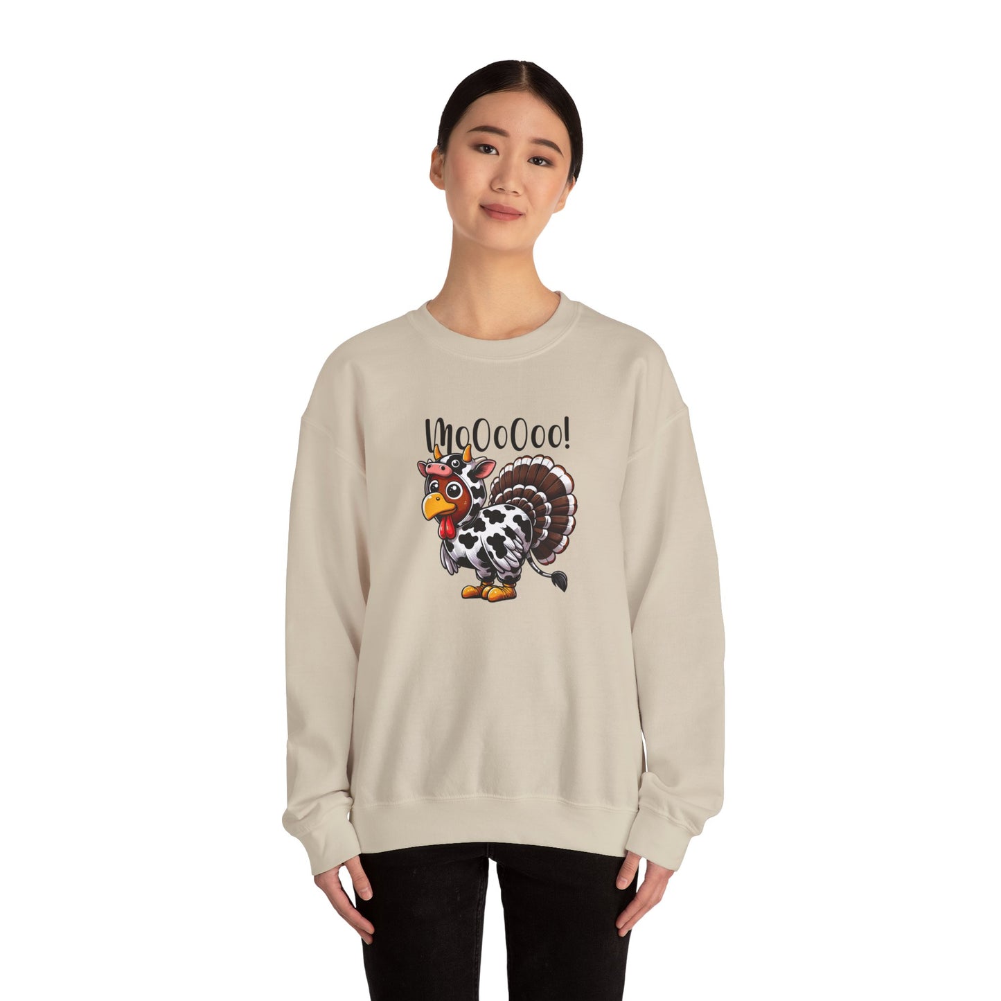 TGV - Turkey Mooo | Unisex Heavy Blend™ Crewneck Sweatshirt