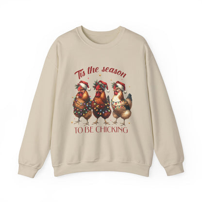 CMS - 'Tis The Season To Be Chicking | Heavy Blend™ Crewneck Sweatshirt