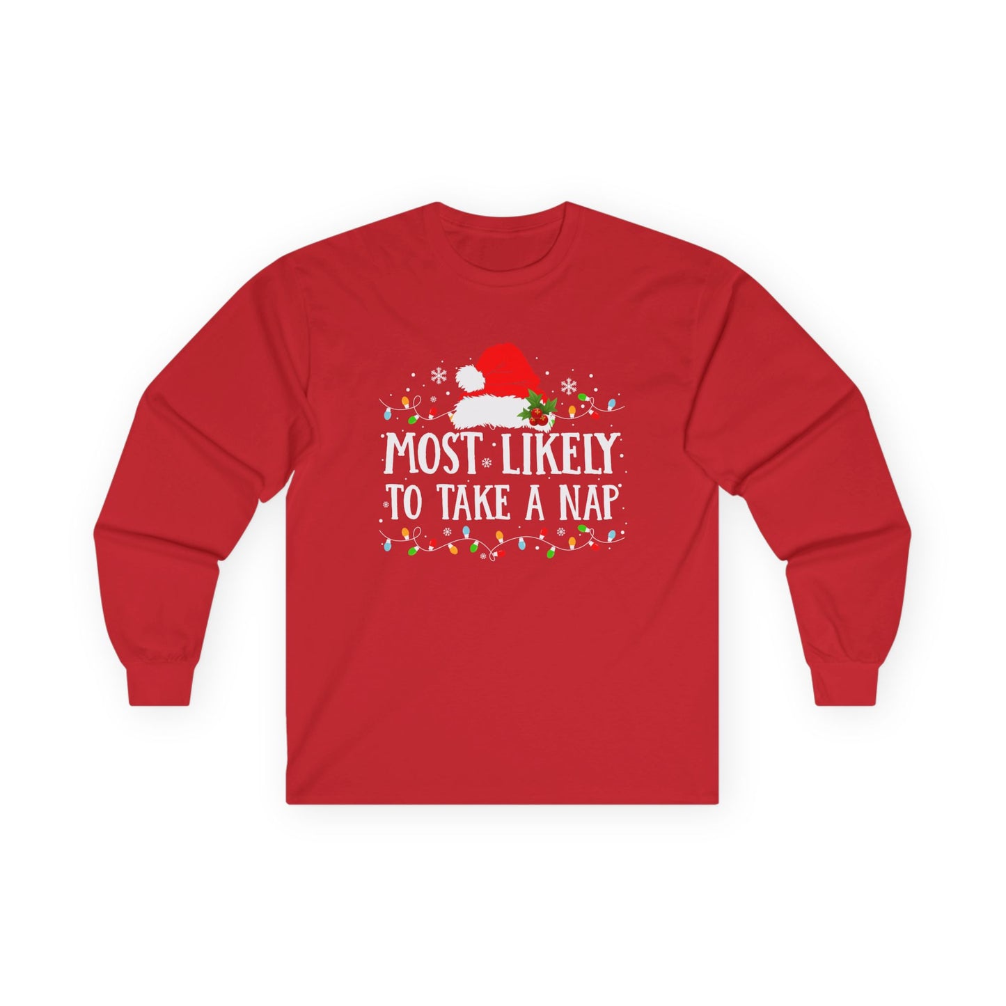 CMS - Most Likely To…Take A Nap | Unisex Ultra Cotton Long Sleeve Tee