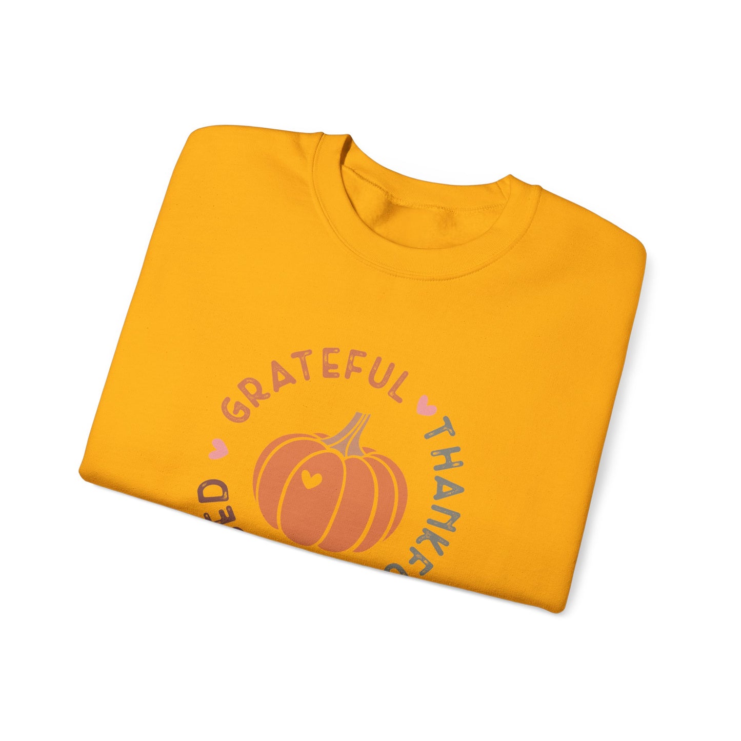 TGV - Grateful, Thankful, Blessed Circle | Unisex Heavy Blend™ Crewneck Sweatshirt