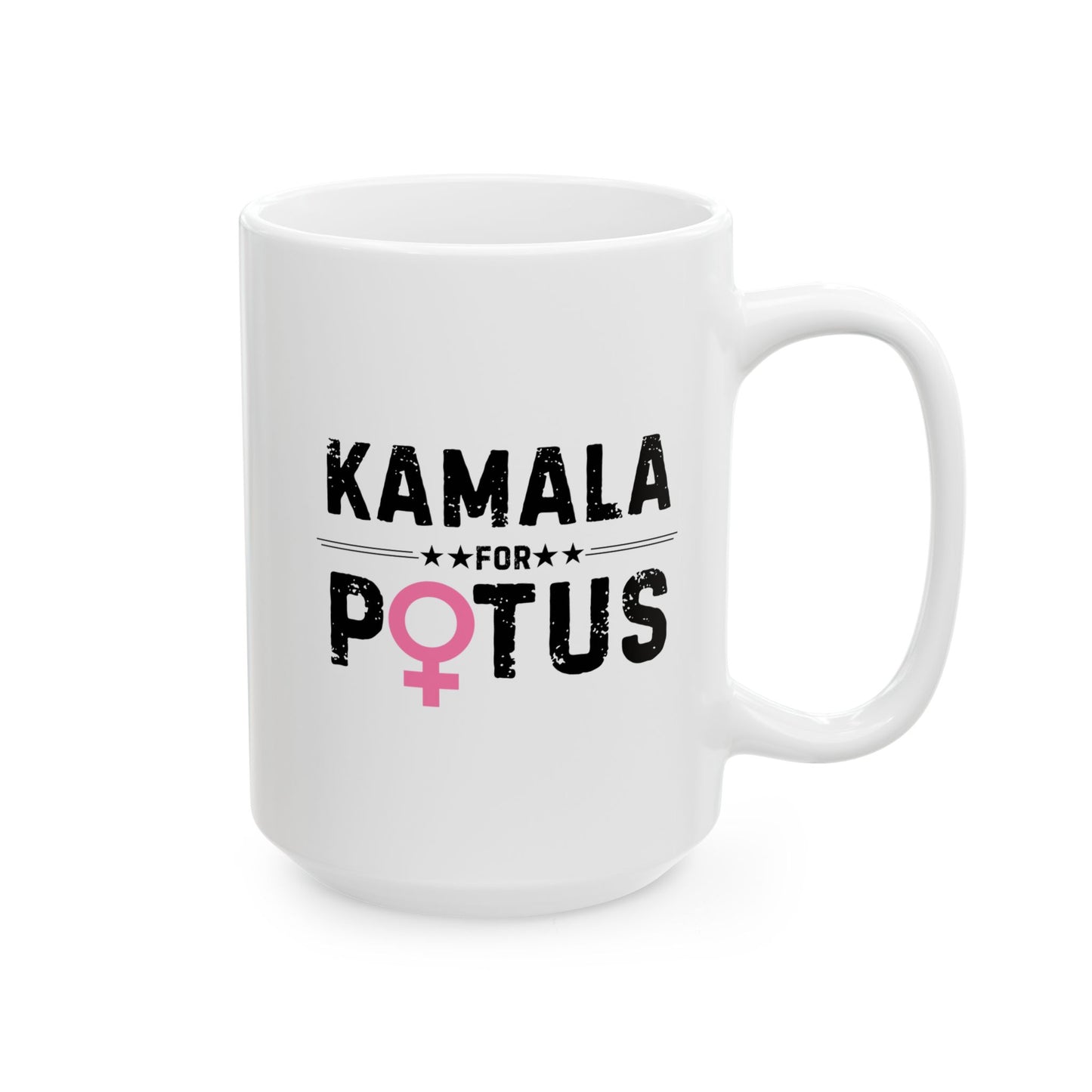 HW24 - Kamala for POTUS | Ceramic Mug, (11oz, 15oz)