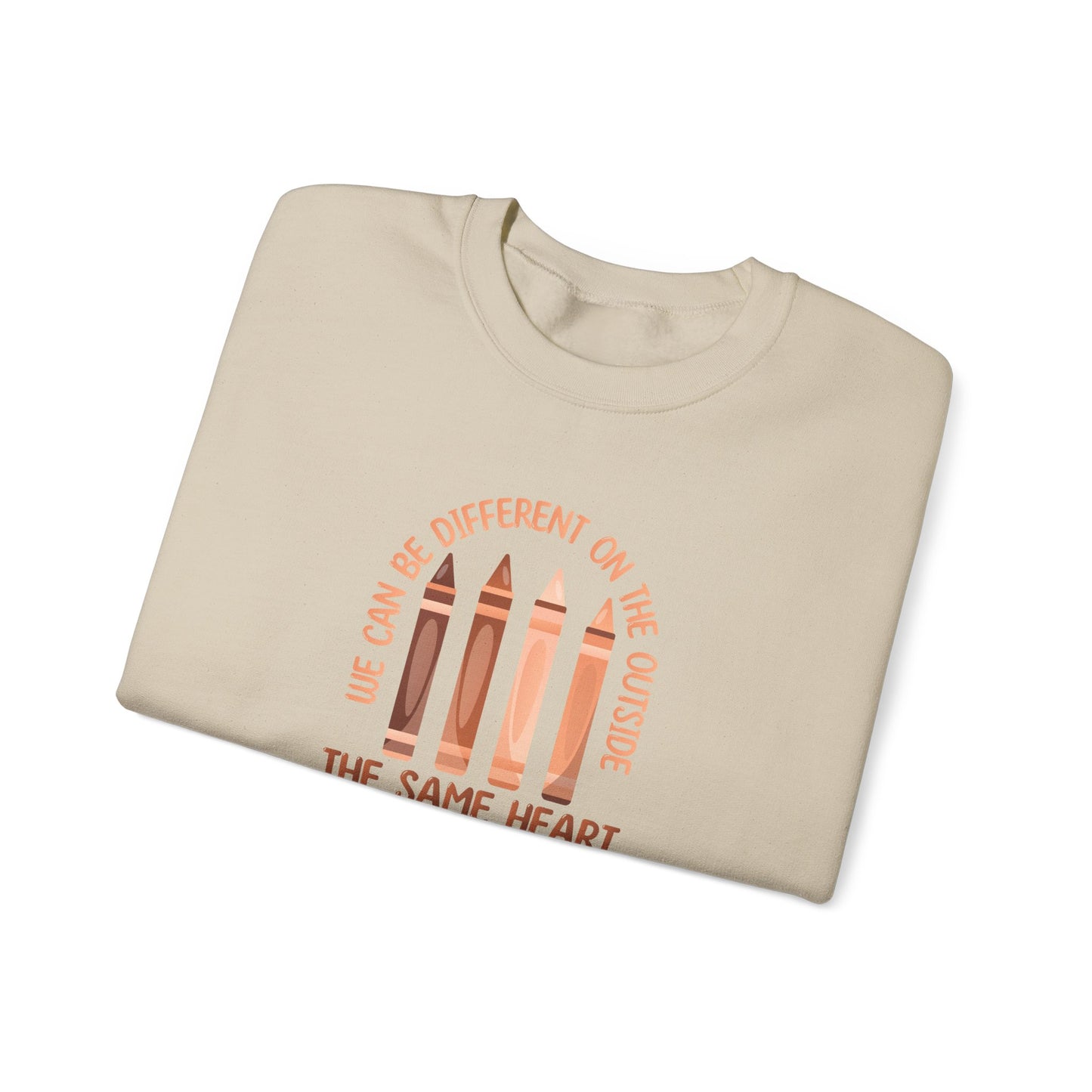 BADED - We Can Be Different On The Outside... | Heavy Blend™ Crewneck Sweatshirt