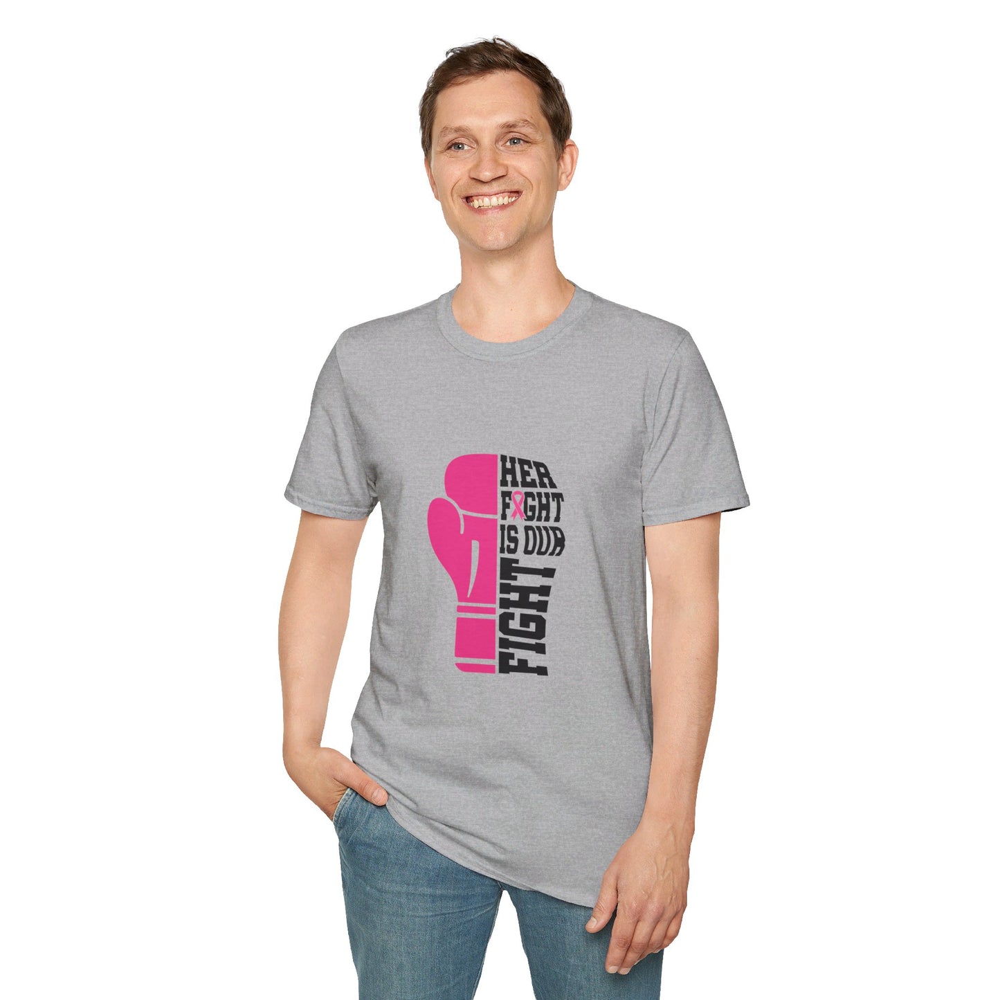 BCA Her Fight Is Our Fight | Softstyle T-Shirt