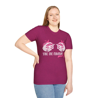 Save the Pumpkins Breast Cancer Awareness Tee
