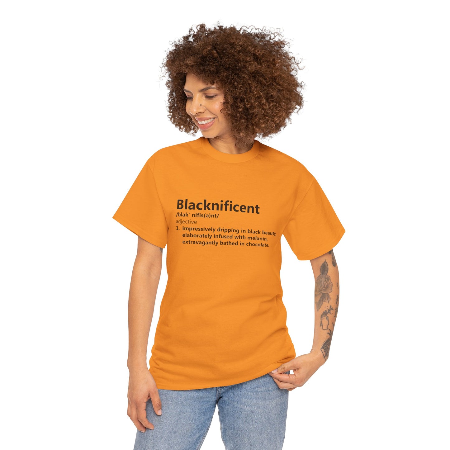 BADED - Blacknificent Definition | Unisex Heavy Cotton Tee