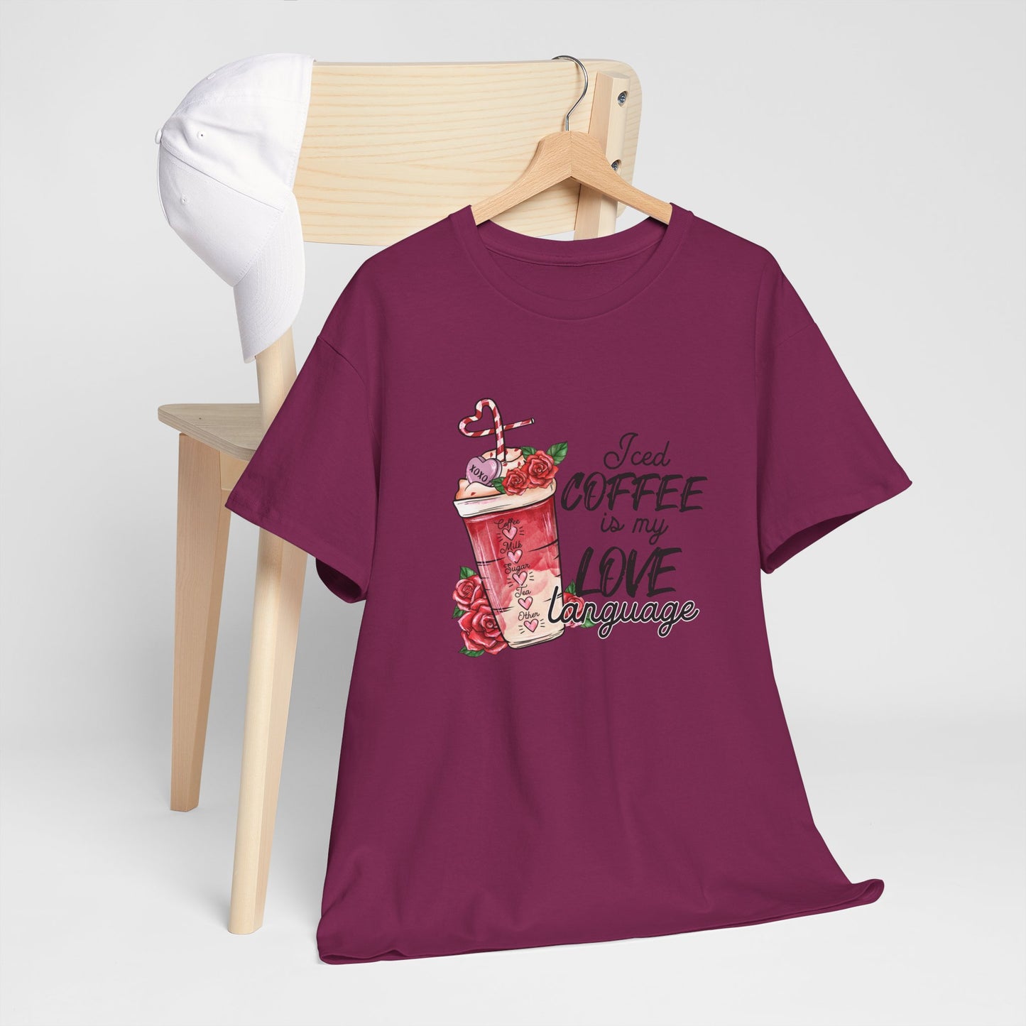 AVL - Iced Coffee Is My Love Language | Unisex Heavy Cotton Tee