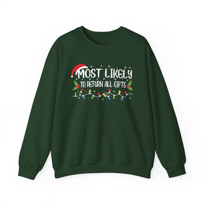 CMS - Most Likely To...Return All Gifts  | Heavy Blend™ Crewneck Sweatshirt