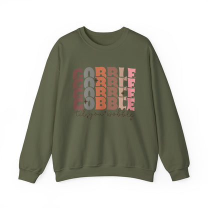 TGV - Gobble, Gobble, Gobble Til You Wobble | Unisex Heavy Blend™ Crewneck Sweatshirt