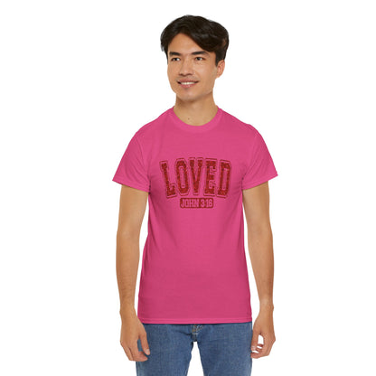 VLD - Loved John 3:16 | Unisex Heavy Cotton Tee