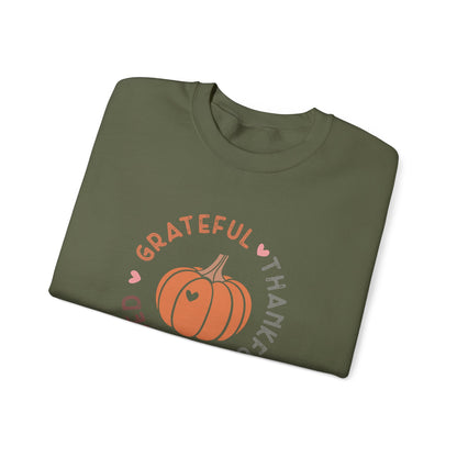 TGV - Grateful, Thankful, Blessed Circle | Unisex Heavy Blend™ Crewneck Sweatshirt