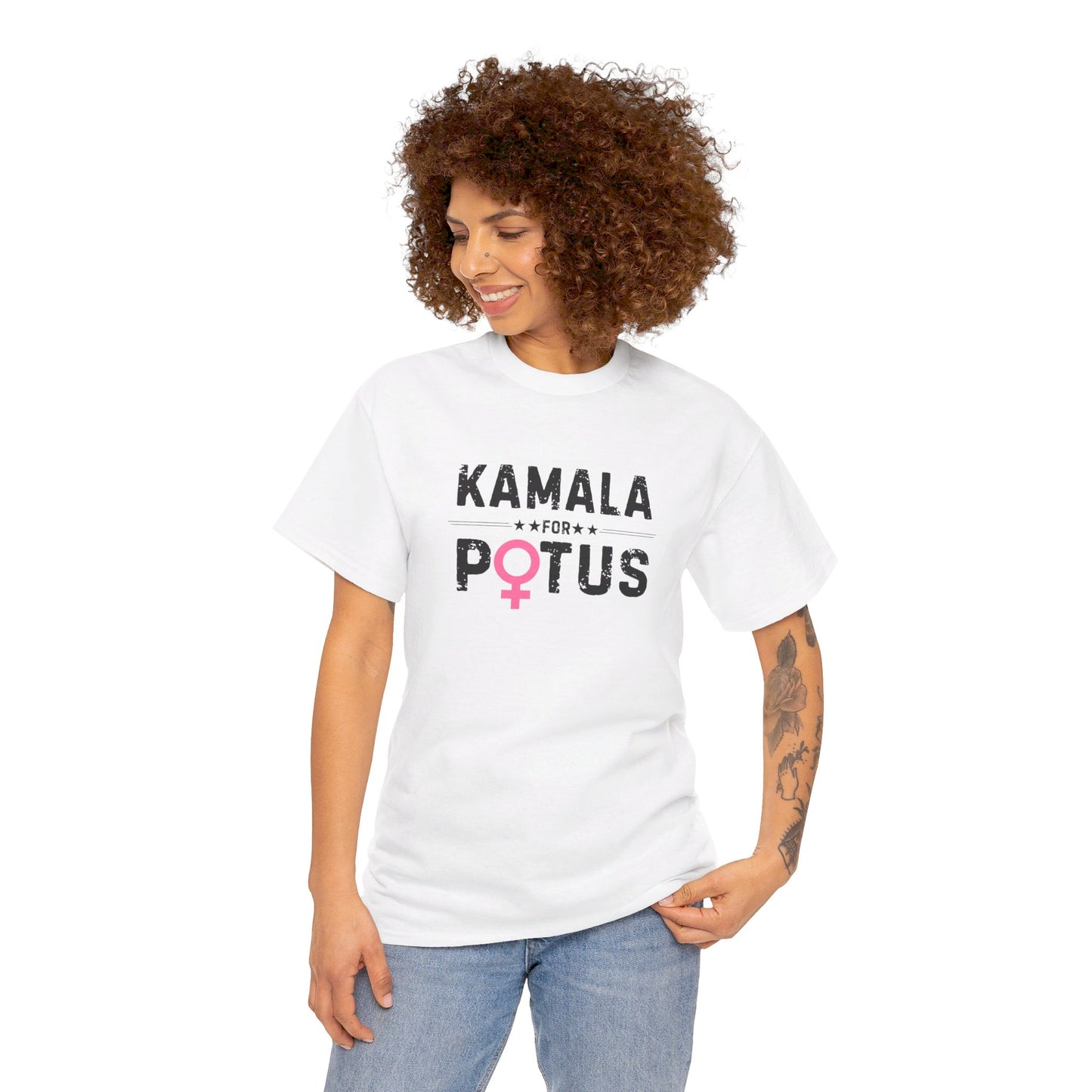 HW24 - Kamala For POTUS | Unisex Heavy Cotton Tee