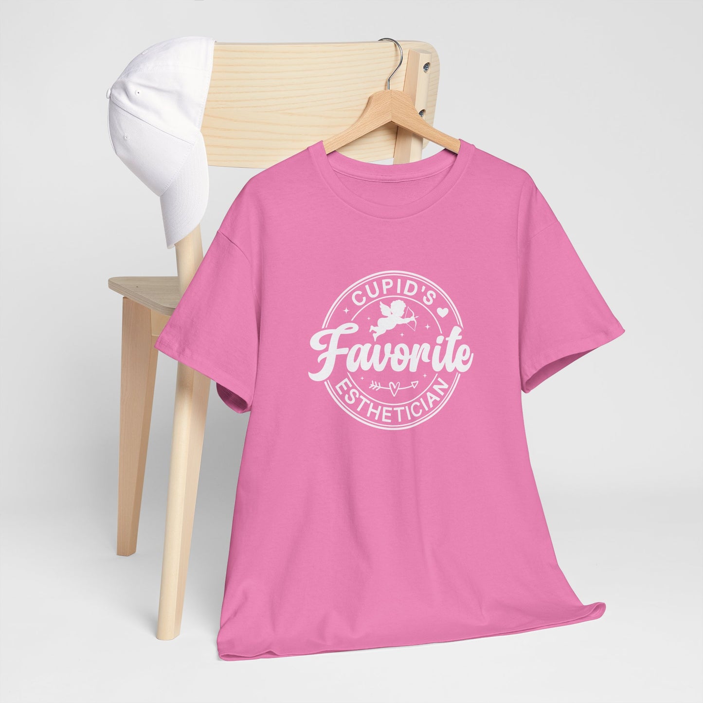 VLD - Cupid's Favorite Esthetician | Unisex Heavy Cotton Tee