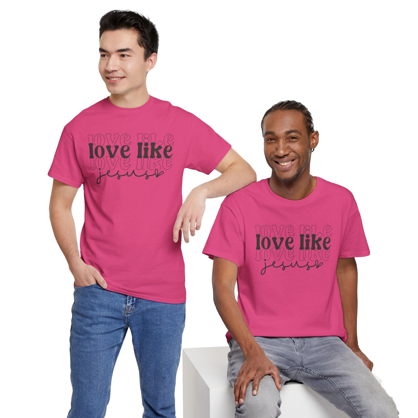 CHW - Love Like Jesus | Unisex Heavy Cotton Tee