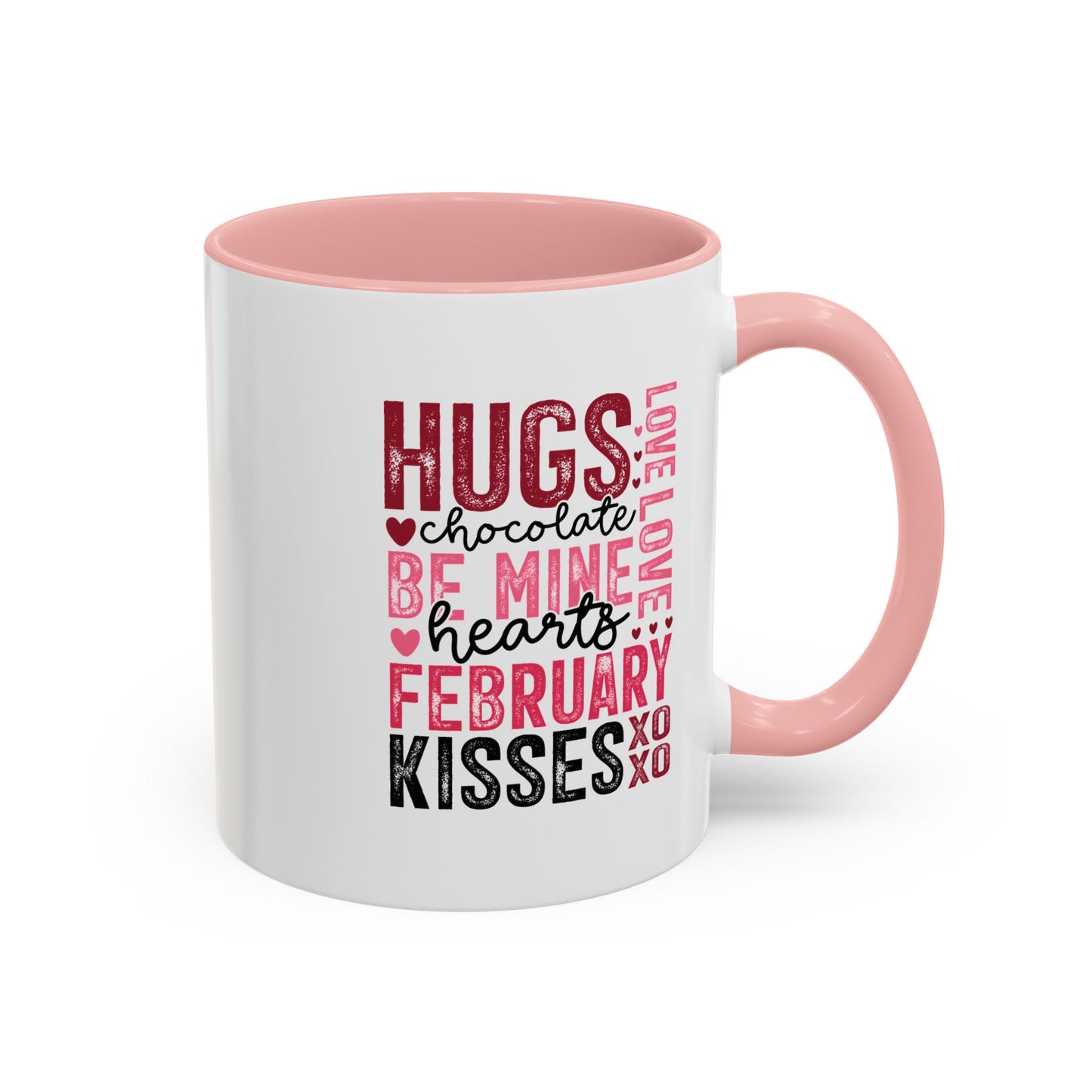 VLD - Hugs...February Kisses | Accent Coffee Mug  (11, 15oz)