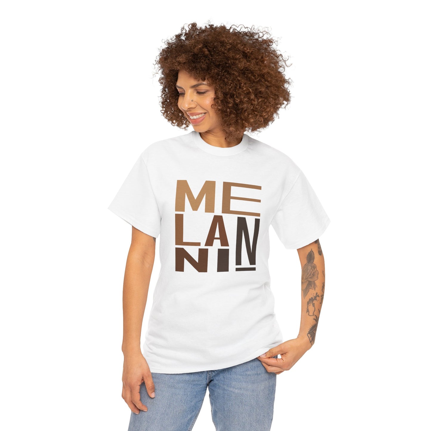 BADED - Melanin Block | Unisex Heavy Cotton Tee