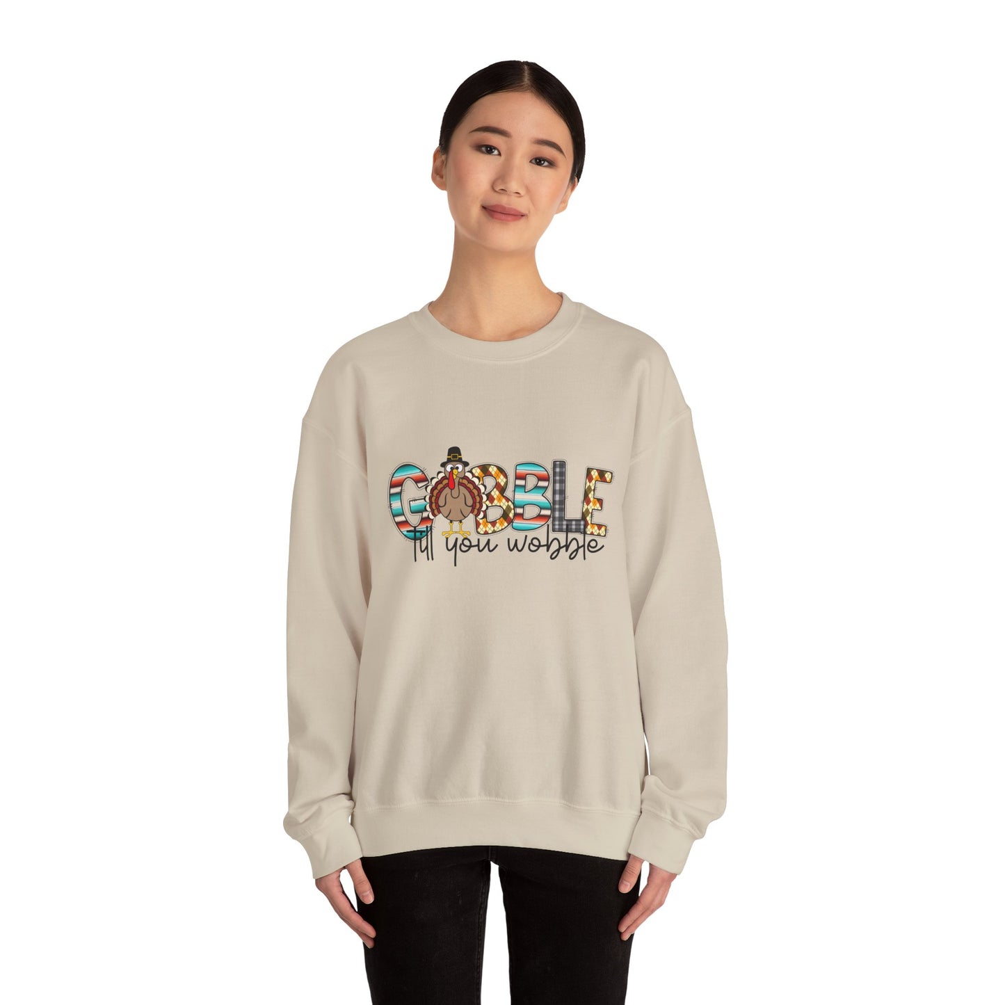 TGV - Gobble Til You Wobble | Unisex Heavy Blend™ Crewneck Sweatshirt