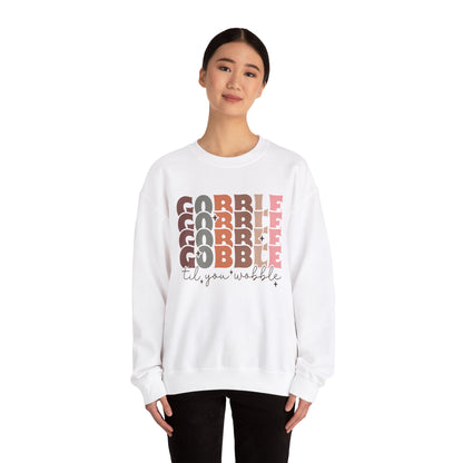 TGV - Gobble, Gobble, Gobble Til You Wobble | Unisex Heavy Blend™ Crewneck Sweatshirt