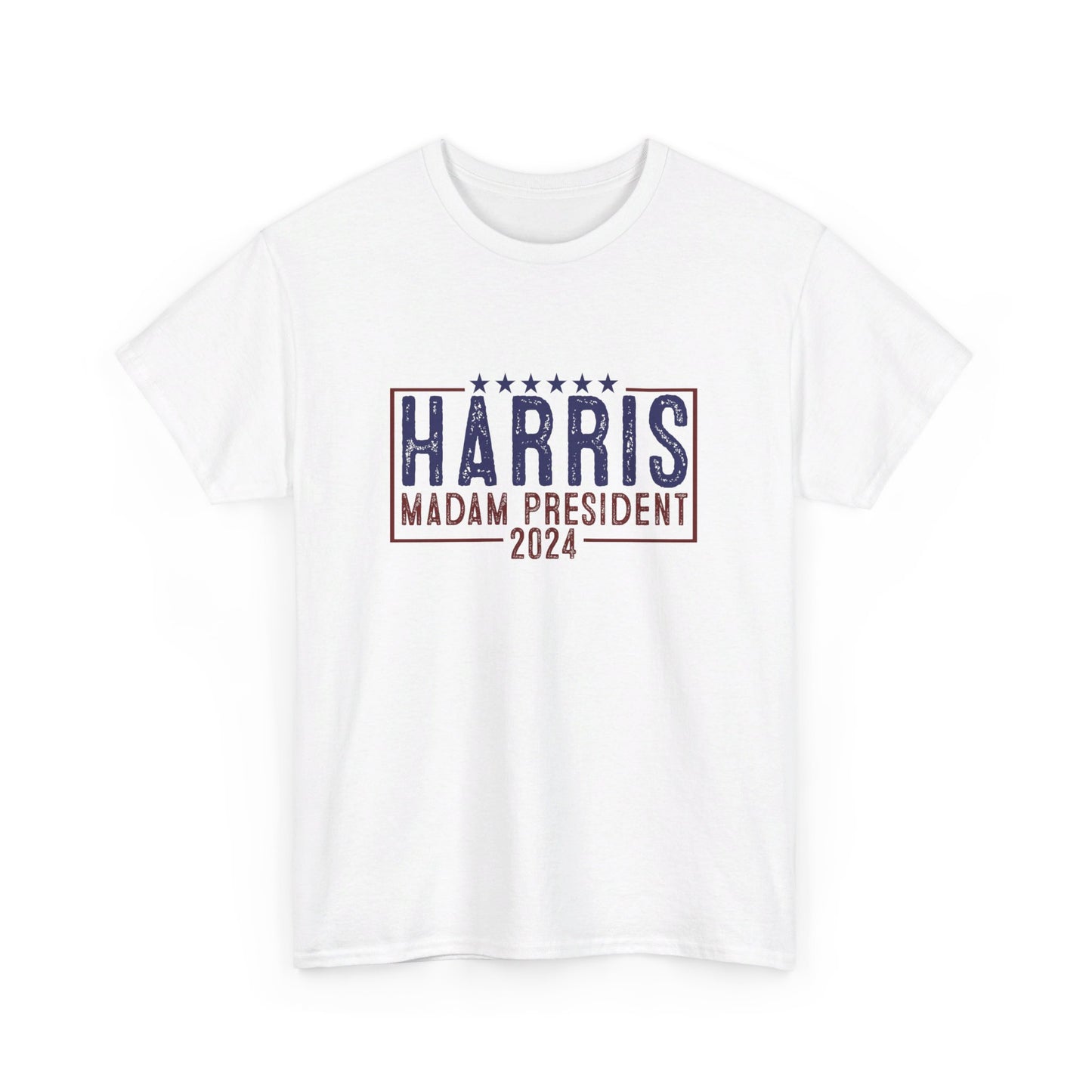 HW24 - Kamala Harris Madam President 2024 | Unisex Heavy Cotton Tee