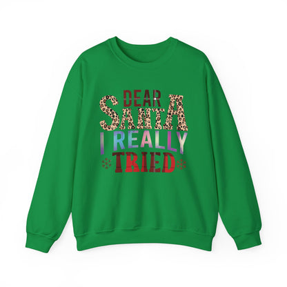 CMS - Santa I Really Tried | Heavy Blend™ Crewneck Sweatshirt