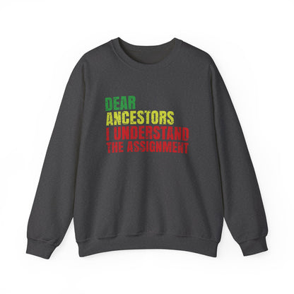 BADED - Dear Ancestors... | Heavy Blend™ Crewneck Sweatshirt