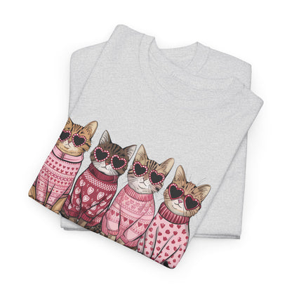 VLD - Happy Meowentine's | Unisex Heavy Cotton Tee