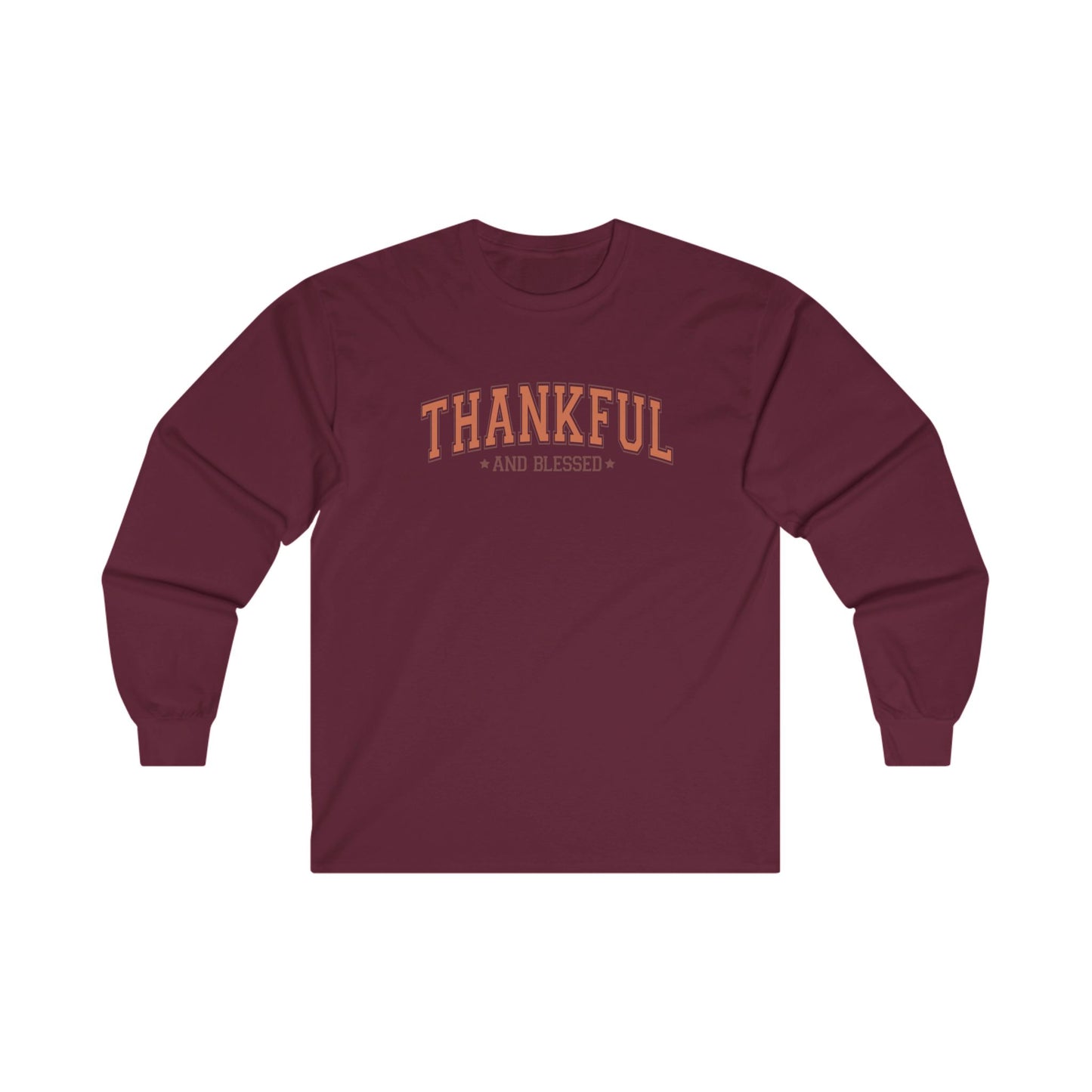 THK  - Thankful & Blessed | Ultra Cotton Long Sleeve Tee