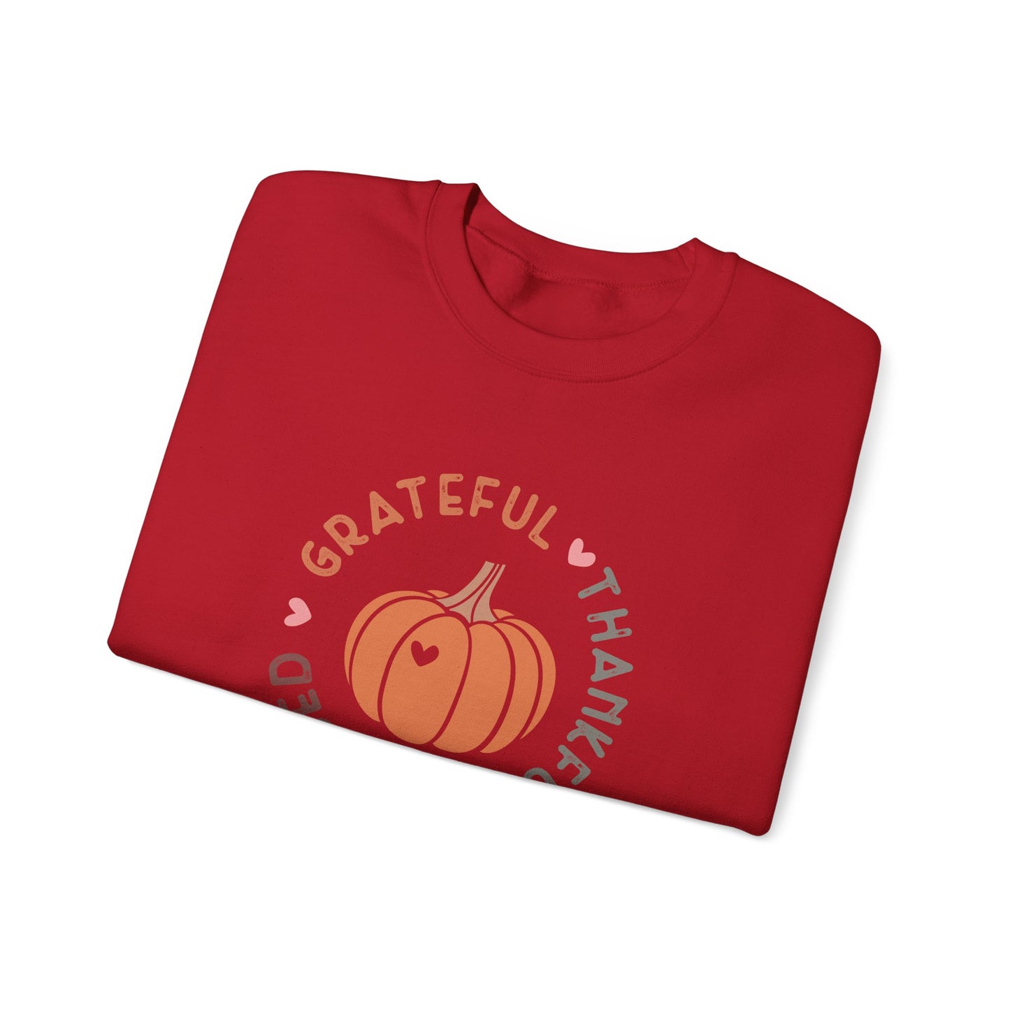 TGV - Grateful, Thankful, Blessed Circle | Unisex Heavy Blend™ Crewneck Sweatshirt