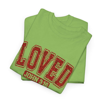 VLD - Loved John 3:16 | Unisex Heavy Cotton Tee