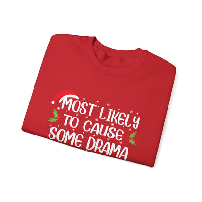 CMS - Most Likely To...Cause Drama | Heavy Blend™ Crewneck Sweatshirt