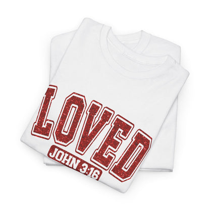 VLD - Loved John 3:16 | Unisex Heavy Cotton Tee