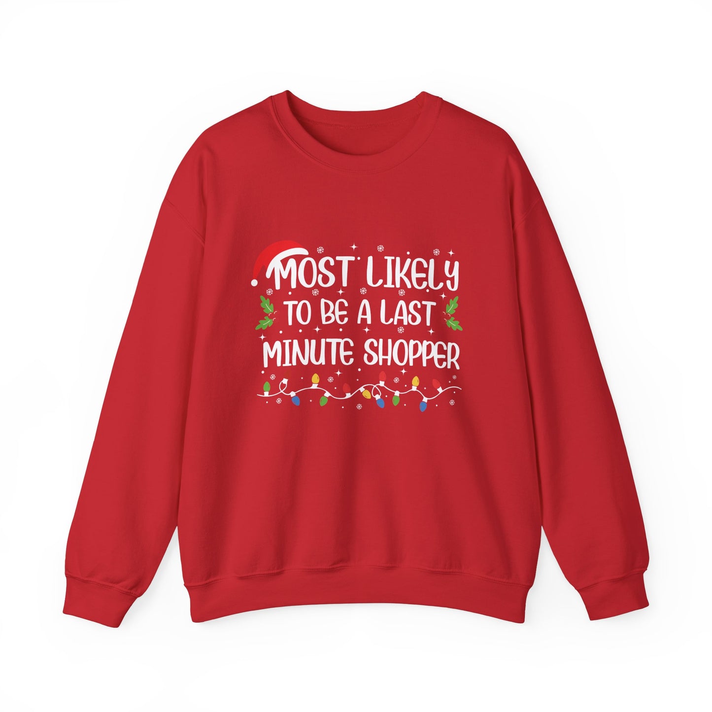 CMS - Most Likely To...Last Minute Shopper | Unisex Heavy Blend™ Crewneck Sweatshirt