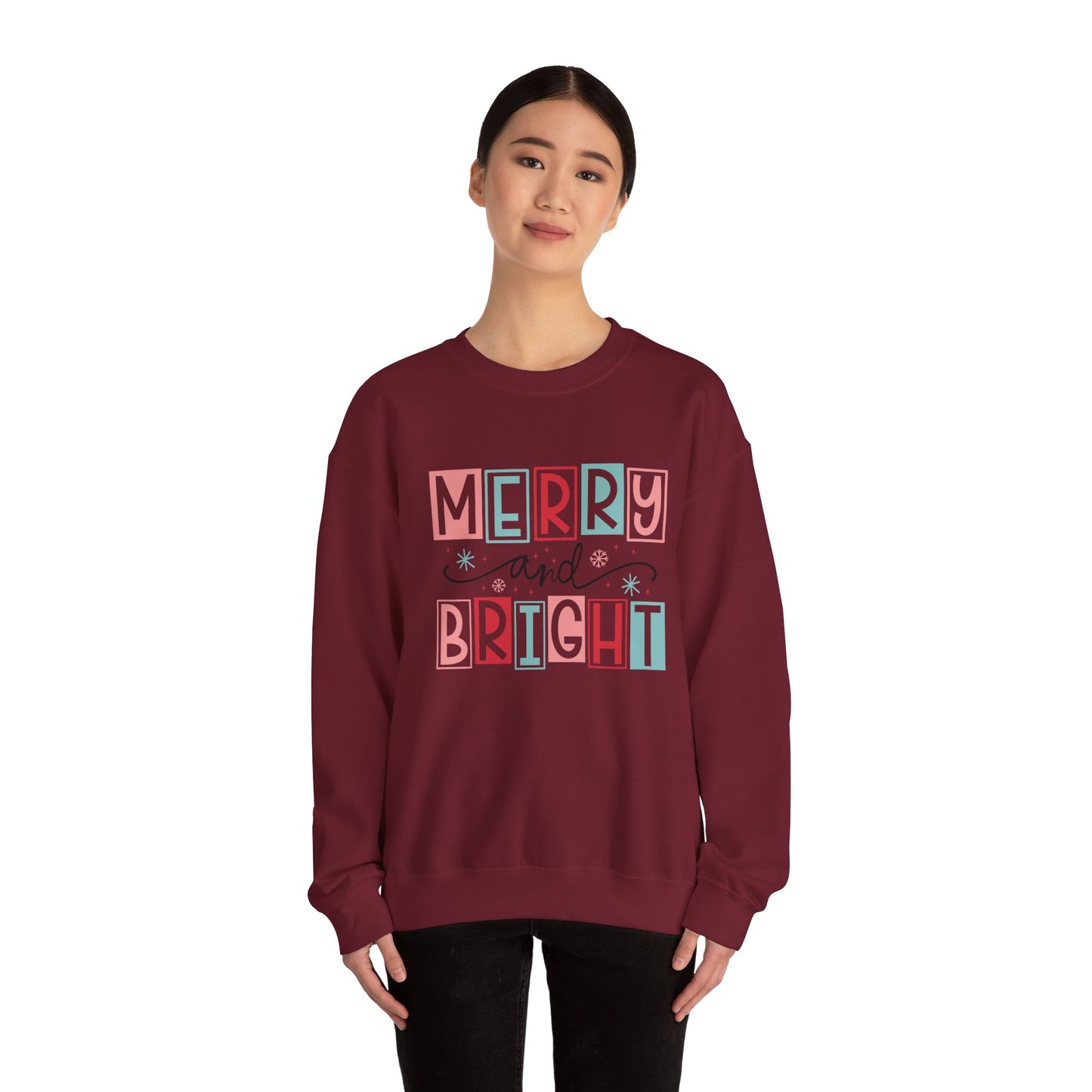 CMS - Merry and Bright | Heavy Blend™ Crewneck Sweatshirt