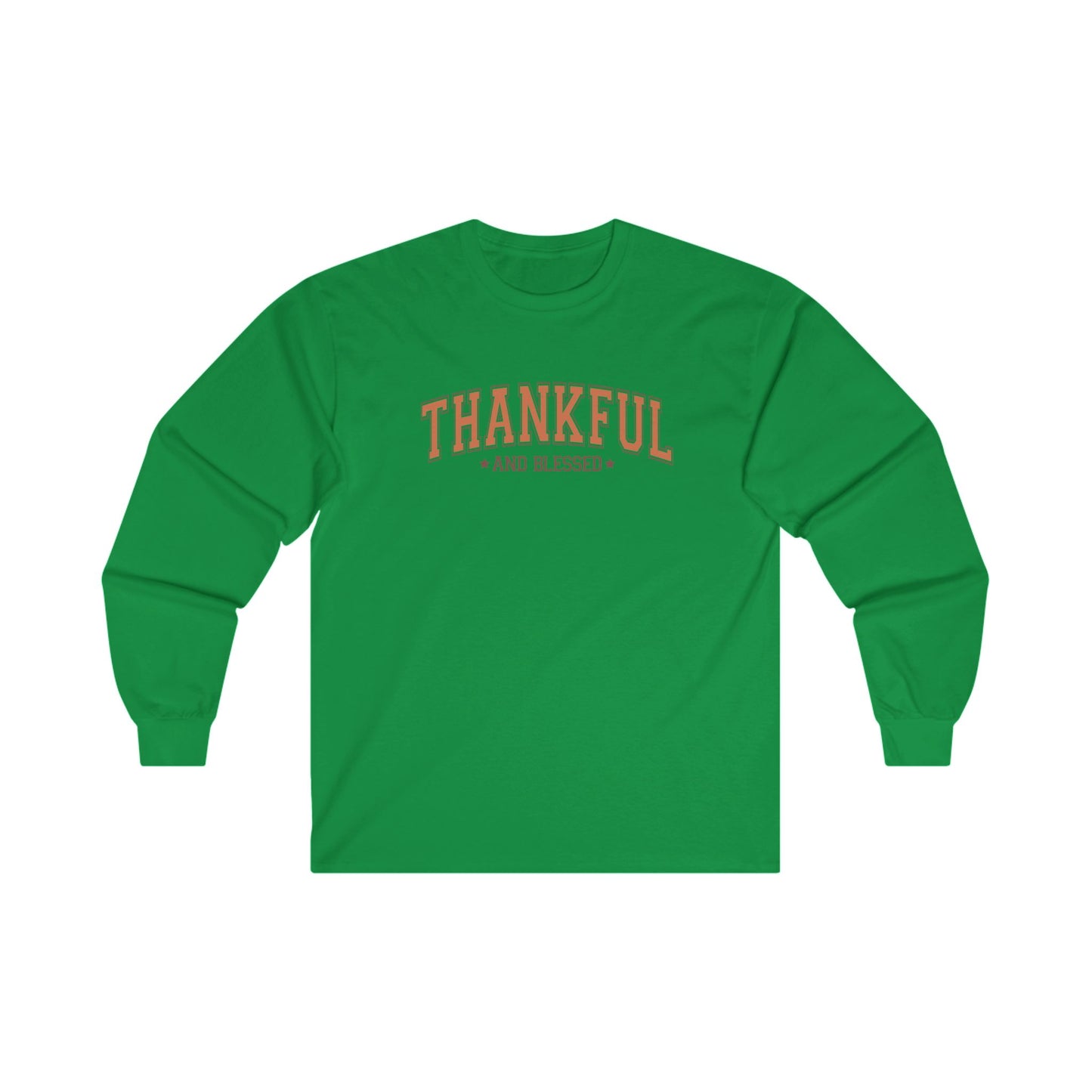 THK  - Thankful & Blessed | Ultra Cotton Long Sleeve Tee