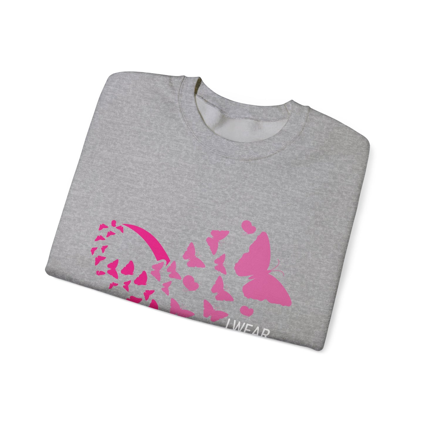 BCA - I Wear Pink For My Mom  | Unisex Heavy Blend™ Crewneck Sweatshirt