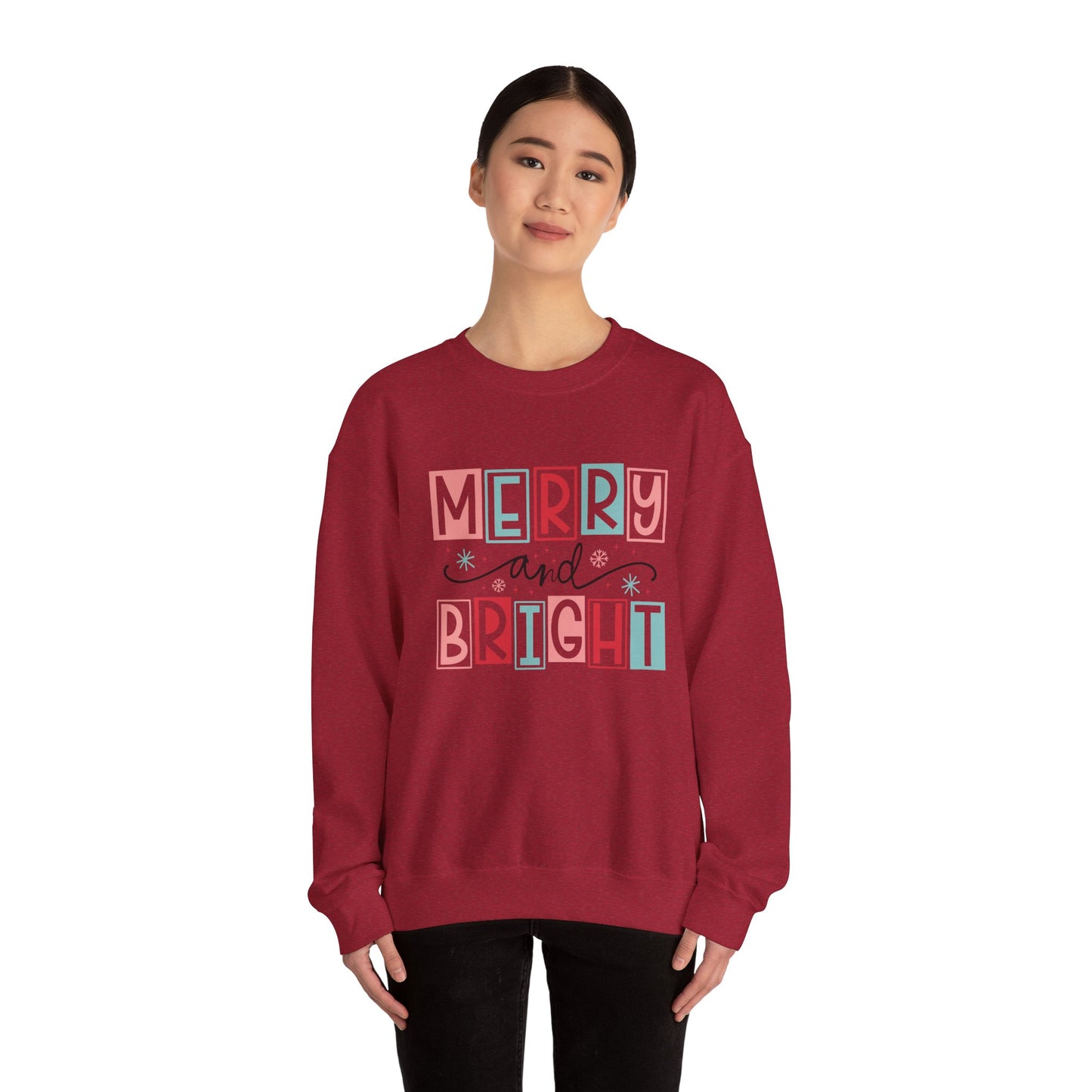 CMS - Merry and Bright | Heavy Blend™ Crewneck Sweatshirt