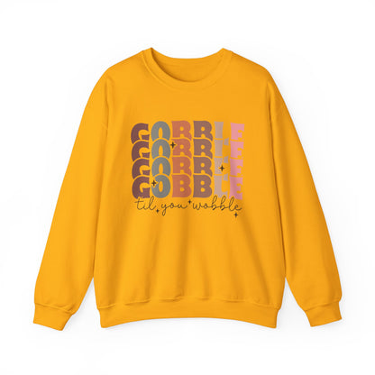 TGV - Gobble, Gobble, Gobble Til You Wobble | Unisex Heavy Blend™ Crewneck Sweatshirt