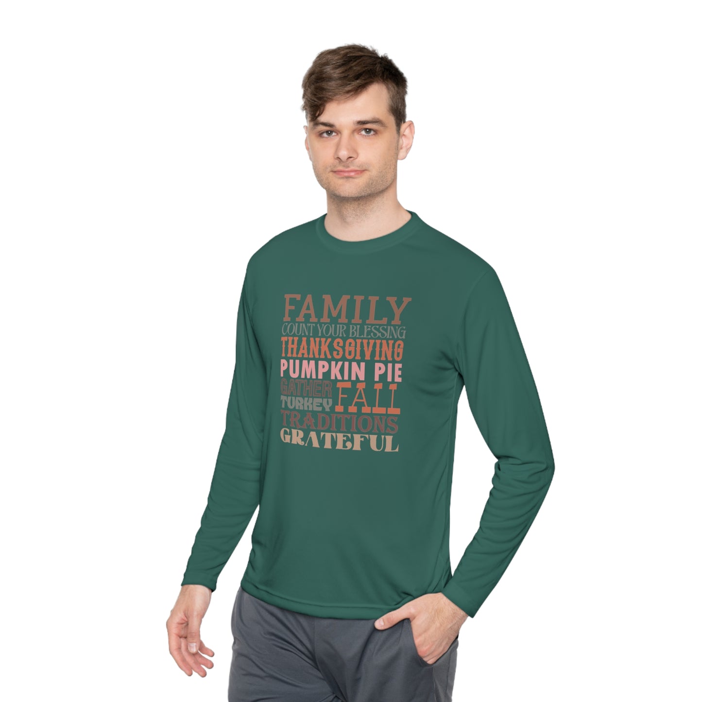 TGV - Family Traditions | Active Lightweight Long Sleeve Tee