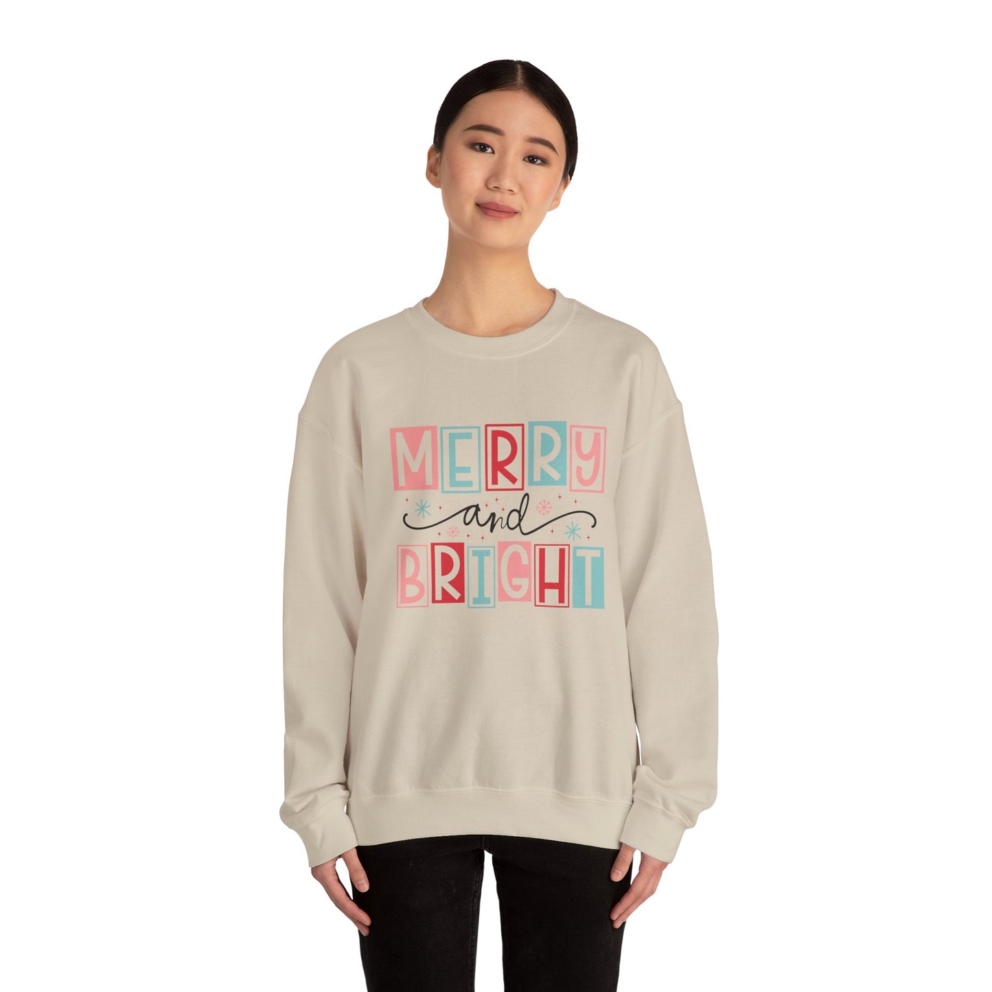 CMS - Merry and Bright | Heavy Blend™ Crewneck Sweatshirt