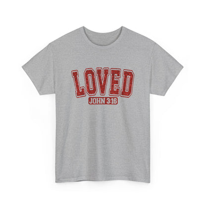 VLD - Loved John 3:16 | Unisex Heavy Cotton Tee