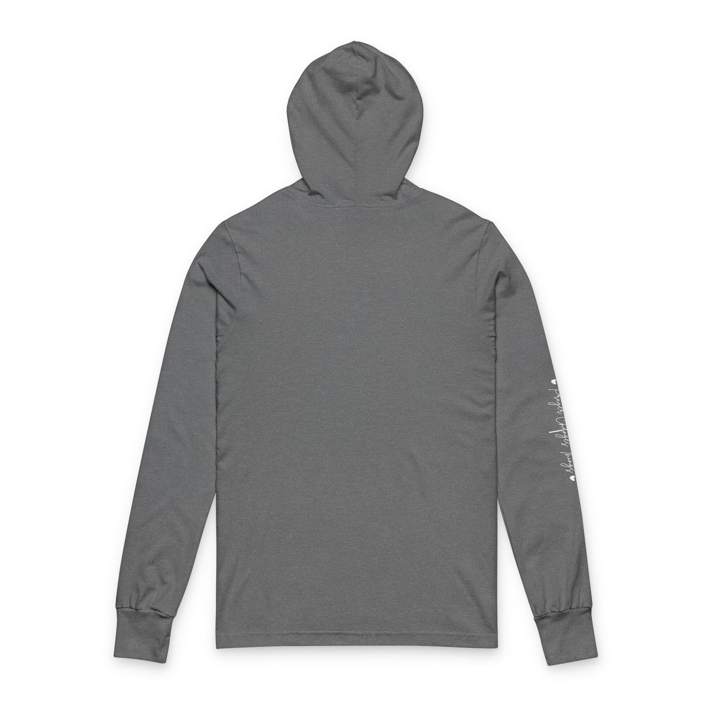 Prayer Is My Love Language Long-Sleeve Hoodie – Christian Valentine’s Apparel