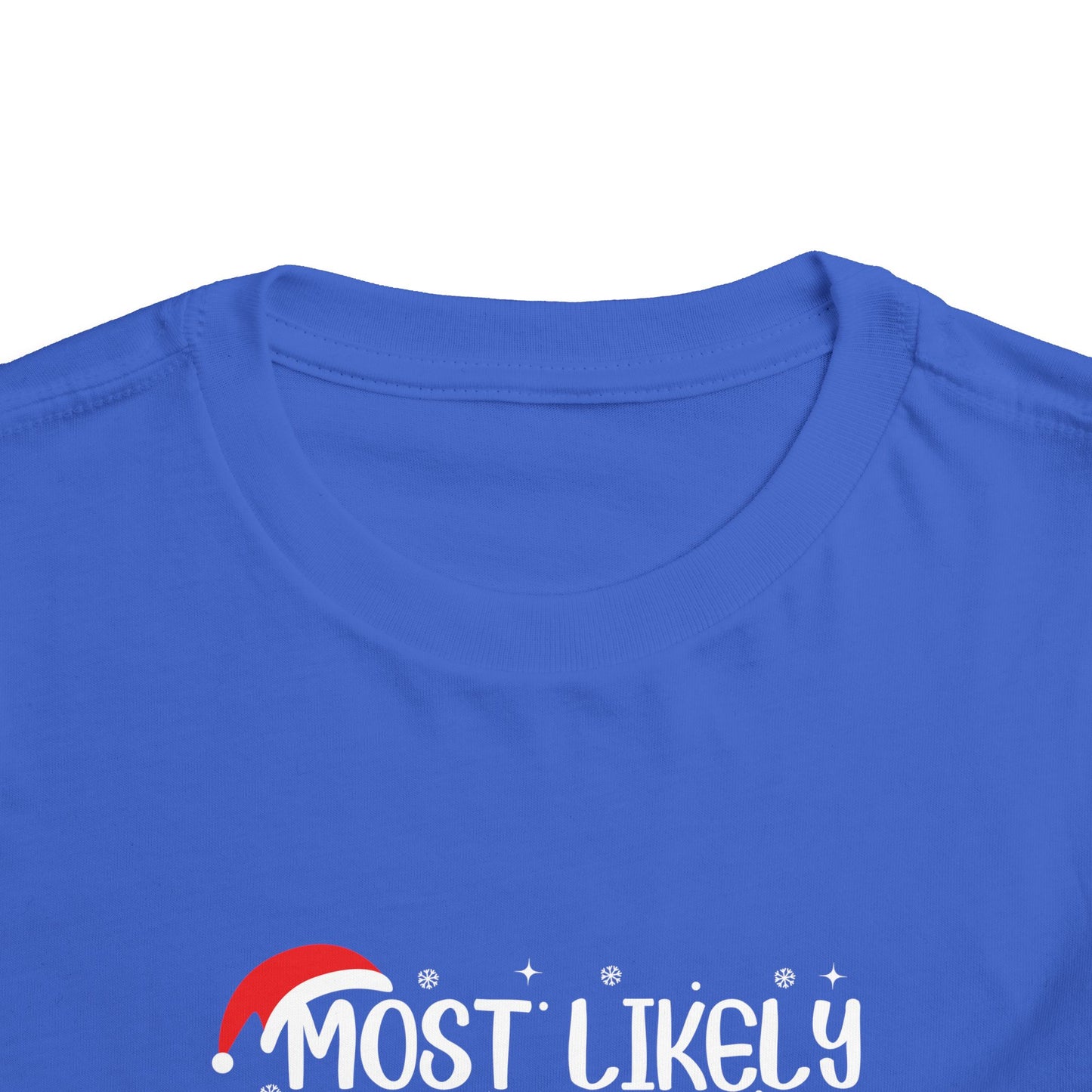 CMS - Most Likely To...Wait For Santa | Toddler Short Sleeve Tee