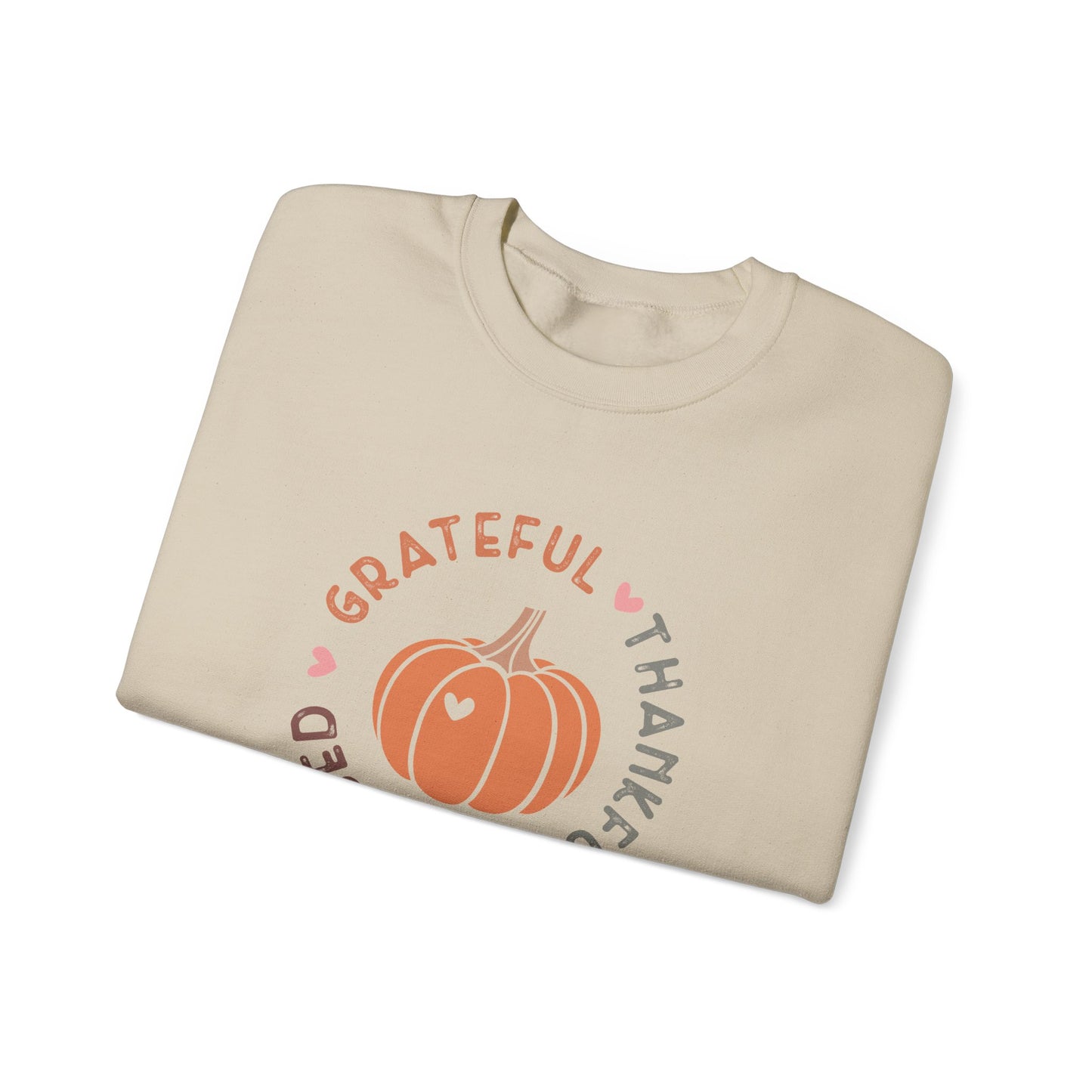 TGV - Grateful, Thankful, Blessed Circle | Unisex Heavy Blend™ Crewneck Sweatshirt