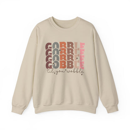 TGV - Gobble, Gobble, Gobble Til You Wobble | Unisex Heavy Blend™ Crewneck Sweatshirt