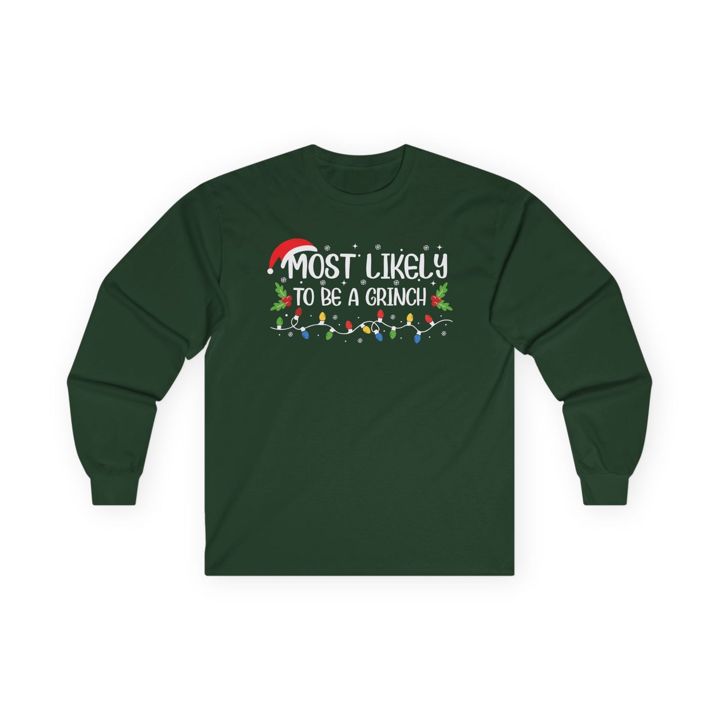 CMS - Most Likely To…Wear The Best Ugly Sweater | Unisex Ultra Cotton Long Sleeve Tee